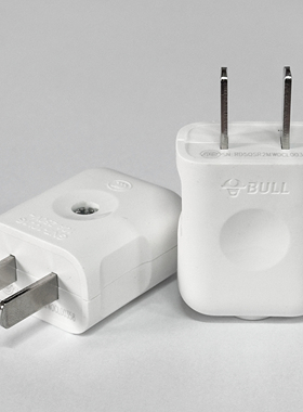 公牛10A插头电线二头两脚接线两孔两角项电源2脚极插头10LG/10L7