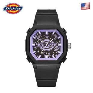 Dickies手表甜酷风魔法学院小魔女学生潮流小方块手表礼盒CL-486