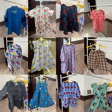 清仓 ins爆款秋冬2025bobo夏系列女童宝宝短袖连衣裙女孩长袖裙子