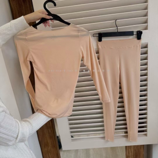 打底衫 套装 肌底保暖打底800 女自发热秋衣秋裤 肌底衣保暖内衣套装