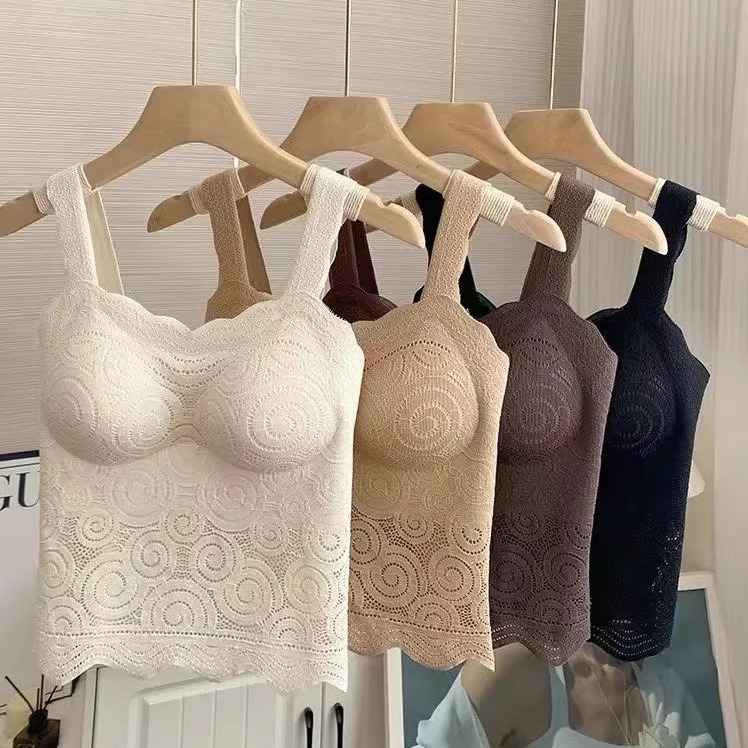 枫之欣6228蕾丝粉底液吊带