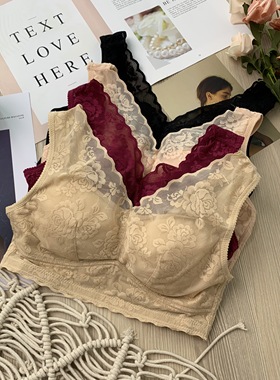 古妃文胸GF5501健康养护文胸无钢圈无压迫舒适型内衣四季款纯棉垫