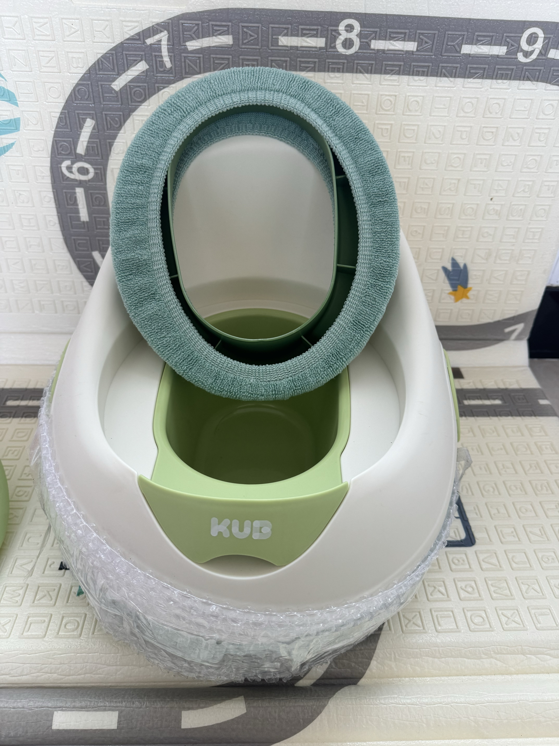 儿童马桶垫保暖垫加厚毛绒O型圆形坐垫圈马桶套kub专用