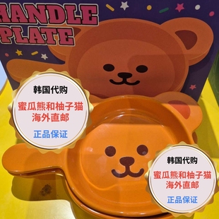 韩国直邮wiggle陶瓷盘子家用菜盘子餐盘子水果盘子可爱卡通盘子