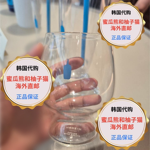 韩国直邮blue bottle蓝瓶高颜值水杯玻璃杯透明杯子玻璃水杯咖啡