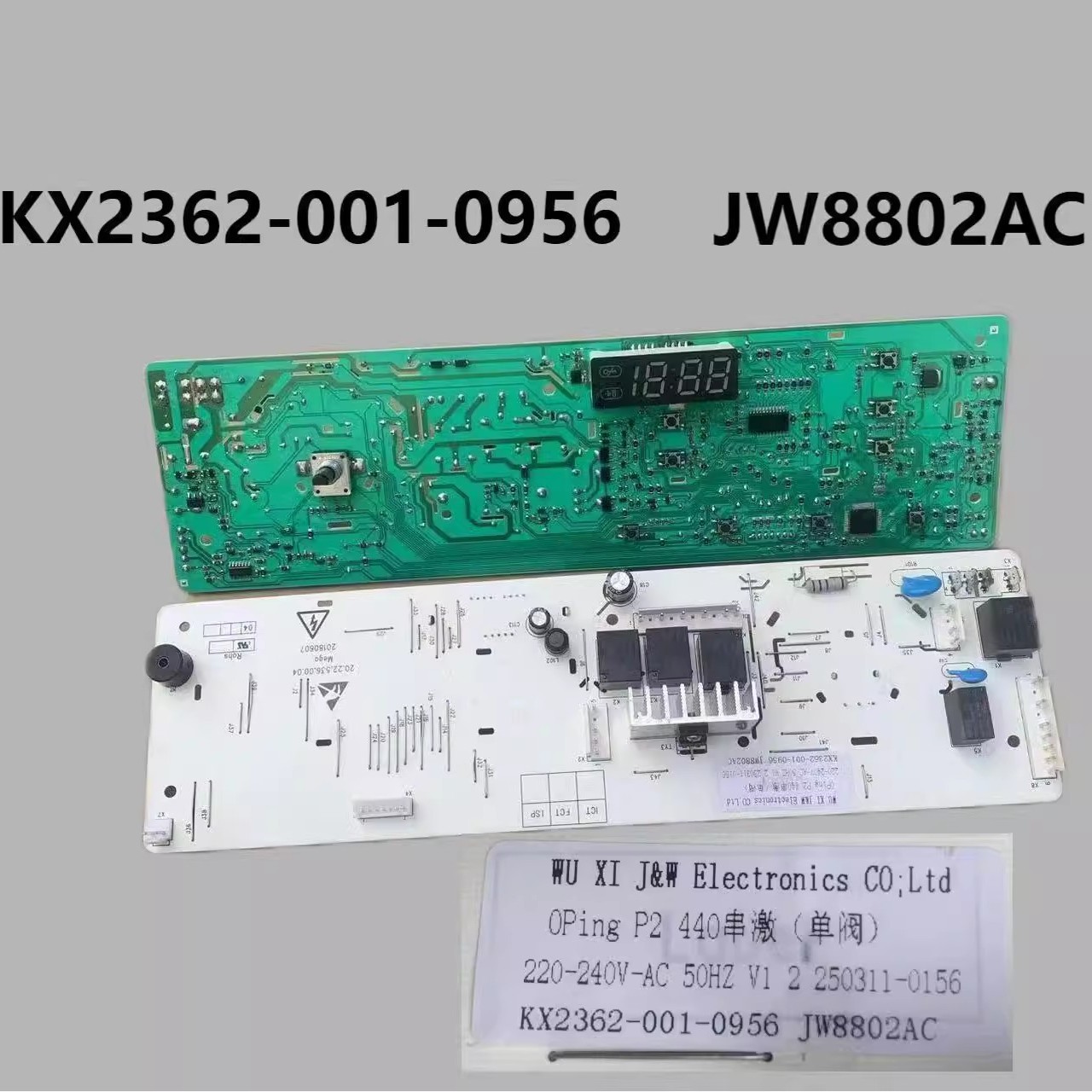 适用于滚筒洗衣机电脑板KX2362-001-0956 控制主板JW8802AC