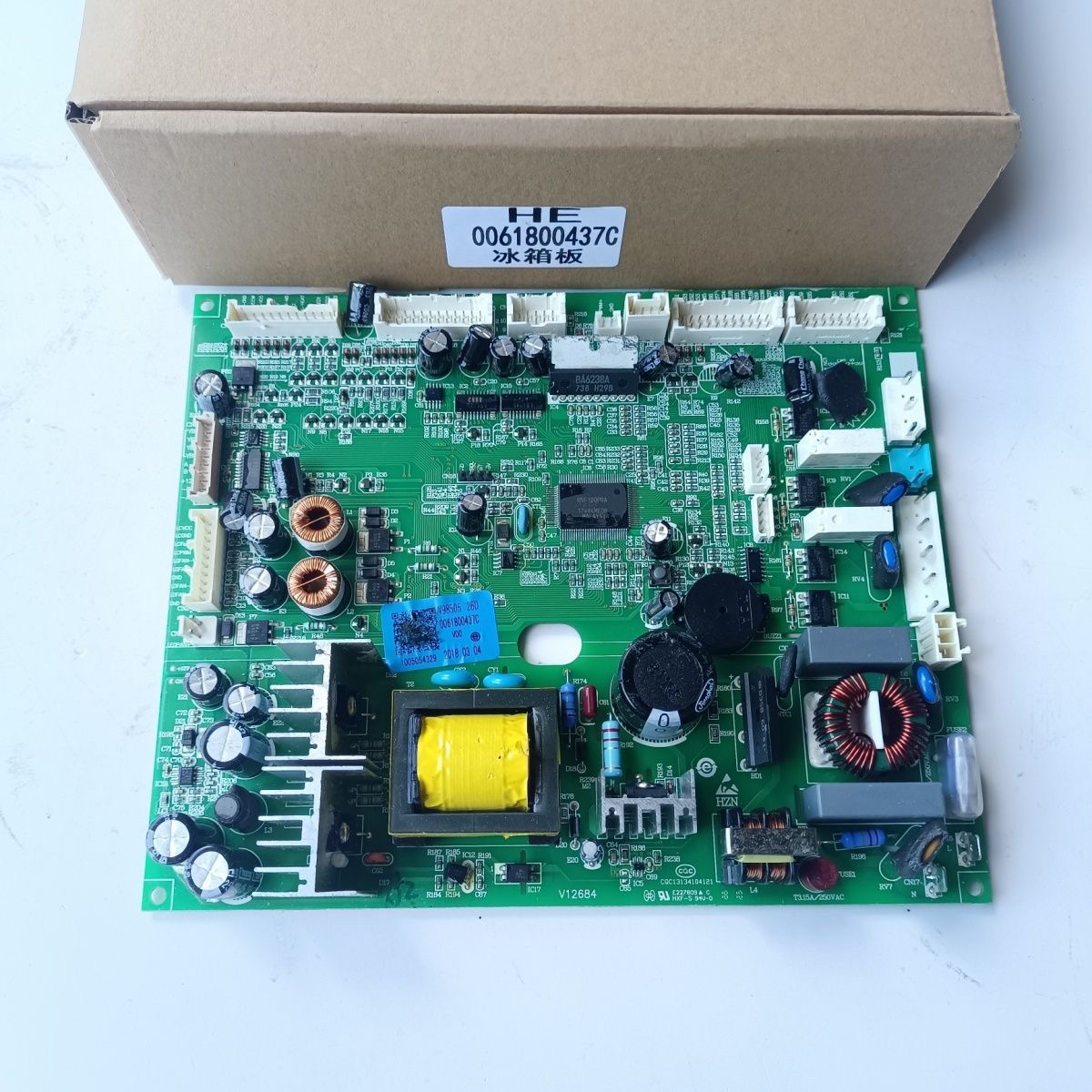 适用卡萨帝统帅海尔BCD-519WICAU1冰箱主控板0061800437A/B/C主板