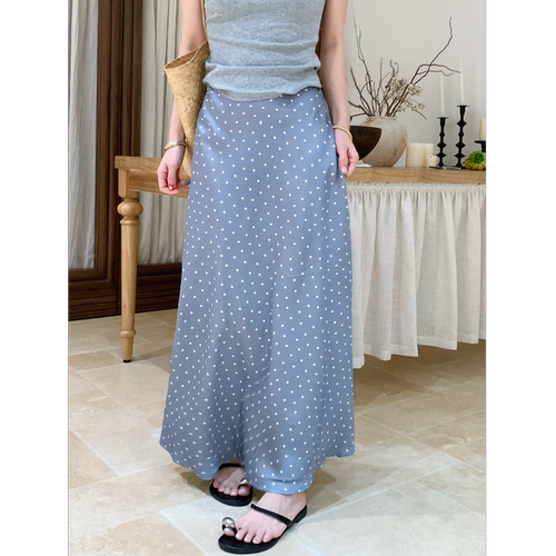SUNCC自制 波点美学 韩系温柔气质显瘦休闲百搭高级小众波点半裙