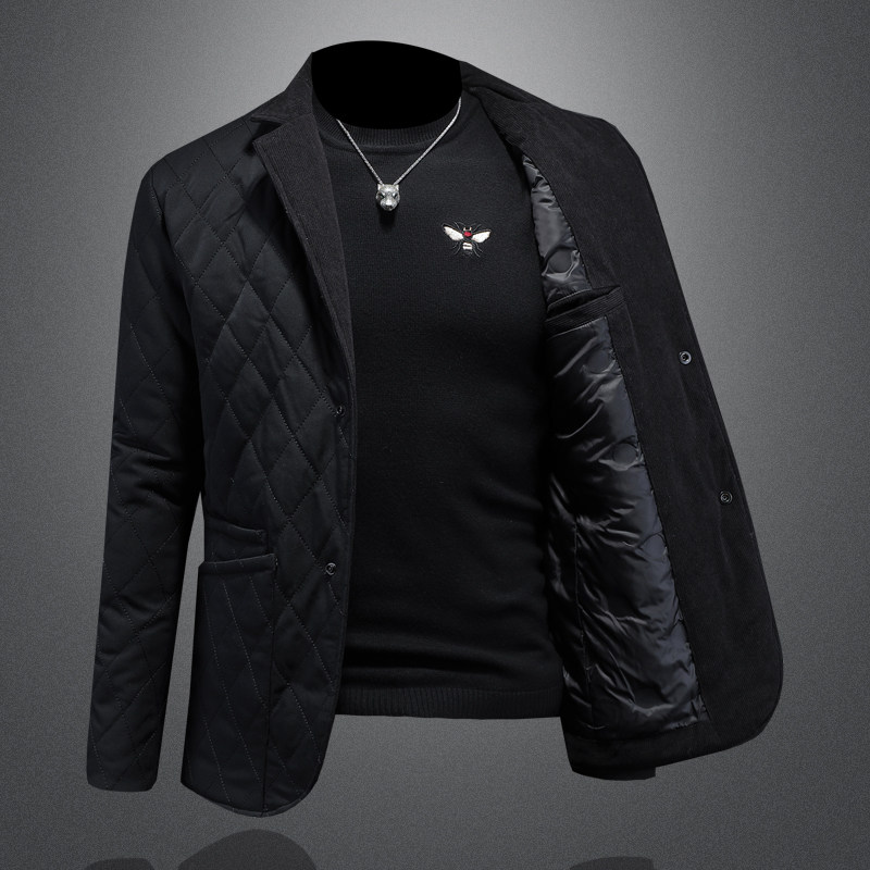 2025秋冬装新款90绒小西装羽绒服男加厚钱塘6006-7212-P290楼空图,男装羽绒服,钱塘6006(原3029)
