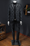 2025秋冬装新款90绒小西装羽绒服男加厚钱塘6006-7211-P280镂空图，男装羽绒服，钱塘6006(原3029)