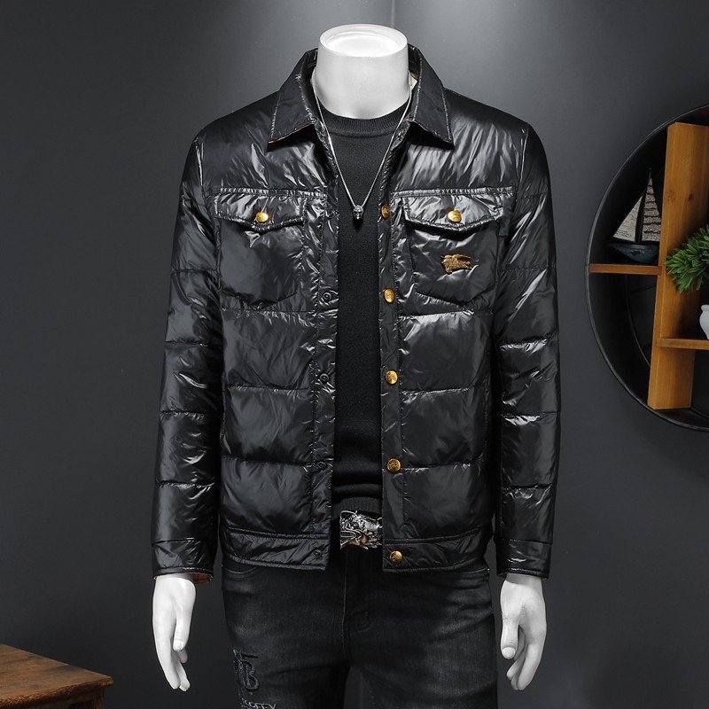2021秋冬装新款翻领羽绒服男 钱塘3029-7683-P245  假模图片