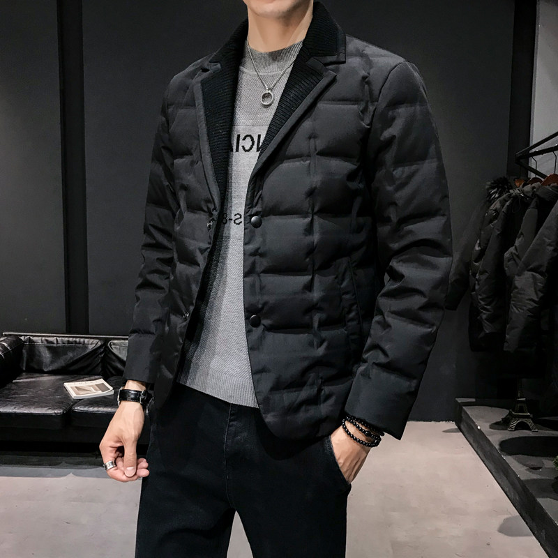 秋冬季西装领加厚羽绒服男钱塘3029-198025-P280真模,男装羽绒服,钱塘6006(原3029)