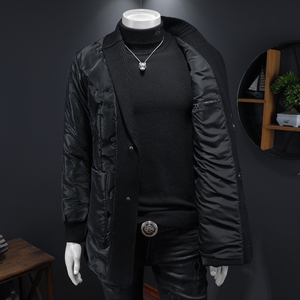 2025秋冬装新款中长款羽绒服男加厚 钱塘6006-2277-P285 假模图片