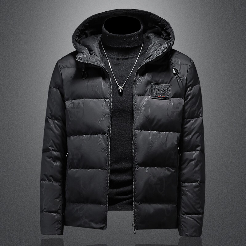 2021秋冬装新款连帽加厚羽绒服男钱塘3029-00138-P300  镂空图图片