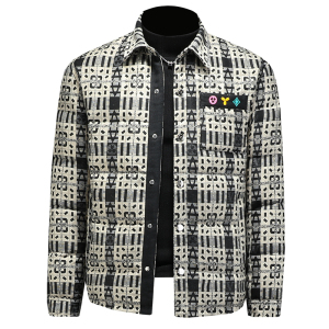 2025秋冬装90%绒翻领羽绒服男 钱塘6006-5112-P320 假模图图片