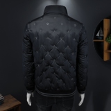 2025秋冬装新款90绒刺绣立领羽绒服男钱塘6006-7788-P310假模图，男装羽绒服，钱塘6006(原3029)