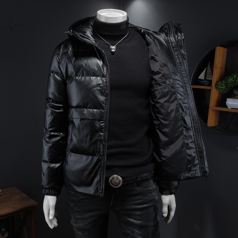 2025秋冬装高端连帽90绒羽绒服男加厚6006-7209-P340假模图,男装羽绒服,钱塘6006(原3029)