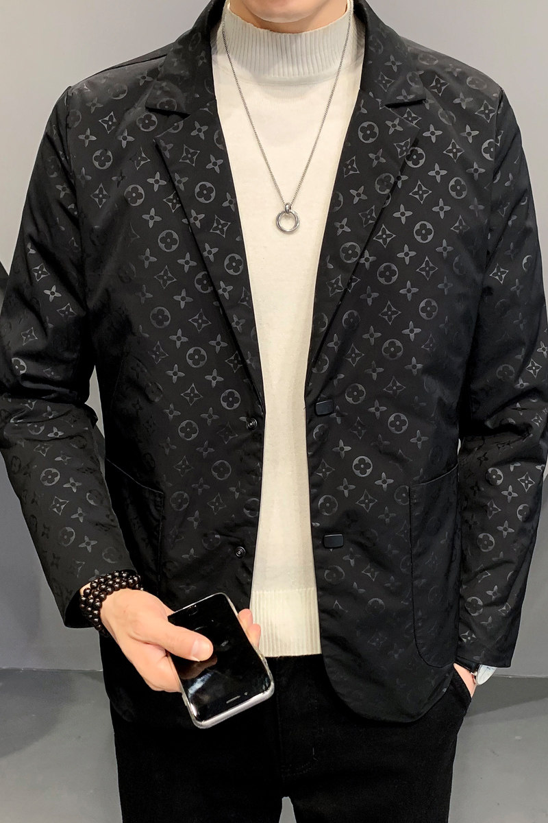 跑量款2021秋冬装轻薄小西装羽绒服男钱塘3029-D1976P220真模,男装羽绒服,钱塘6006(原3029)