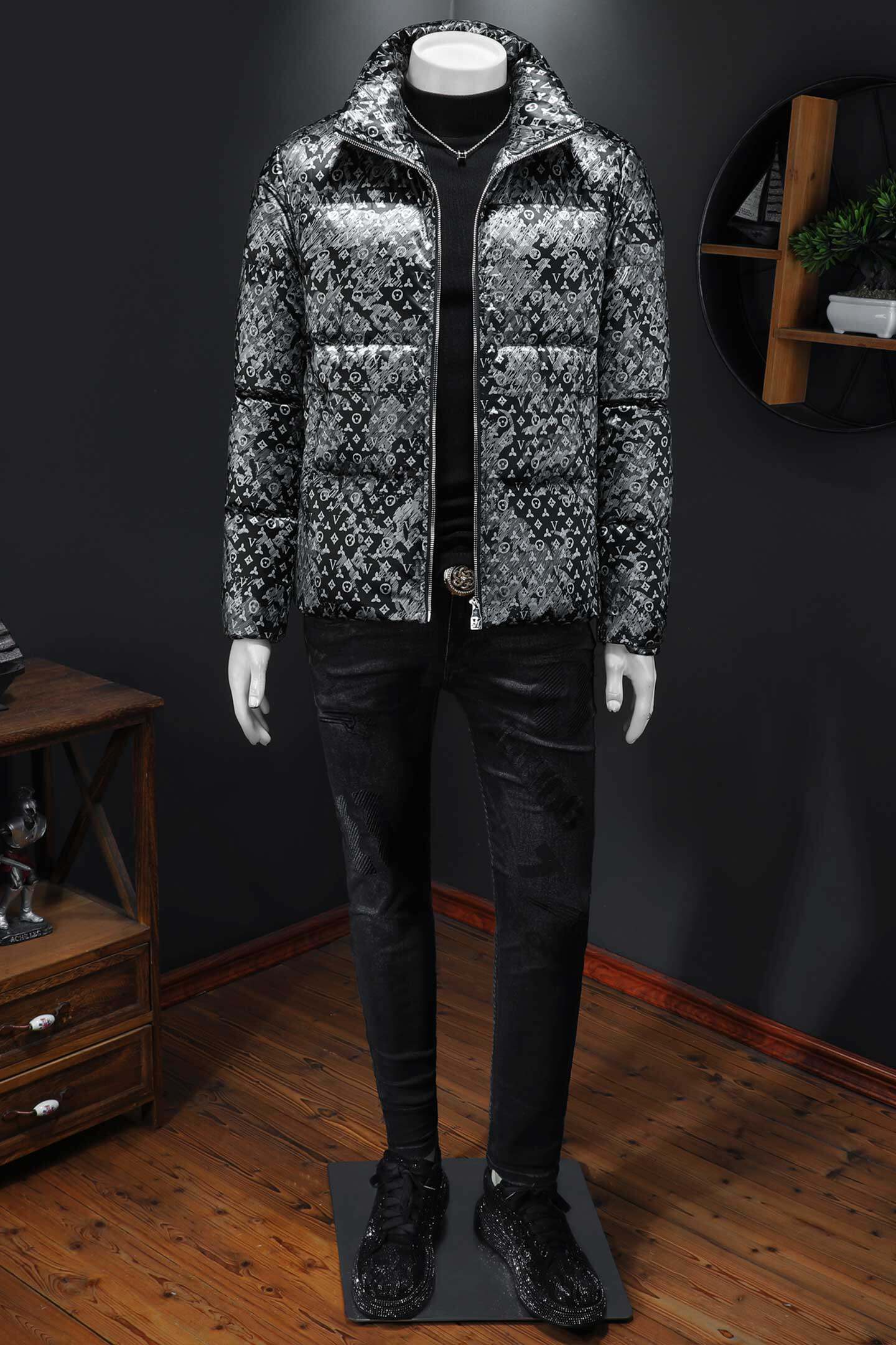 2025秋冬装90%绒立领羽绒服男钱塘6006-5312-P310镂空图,男装羽绒服,钱塘6006(原3029)