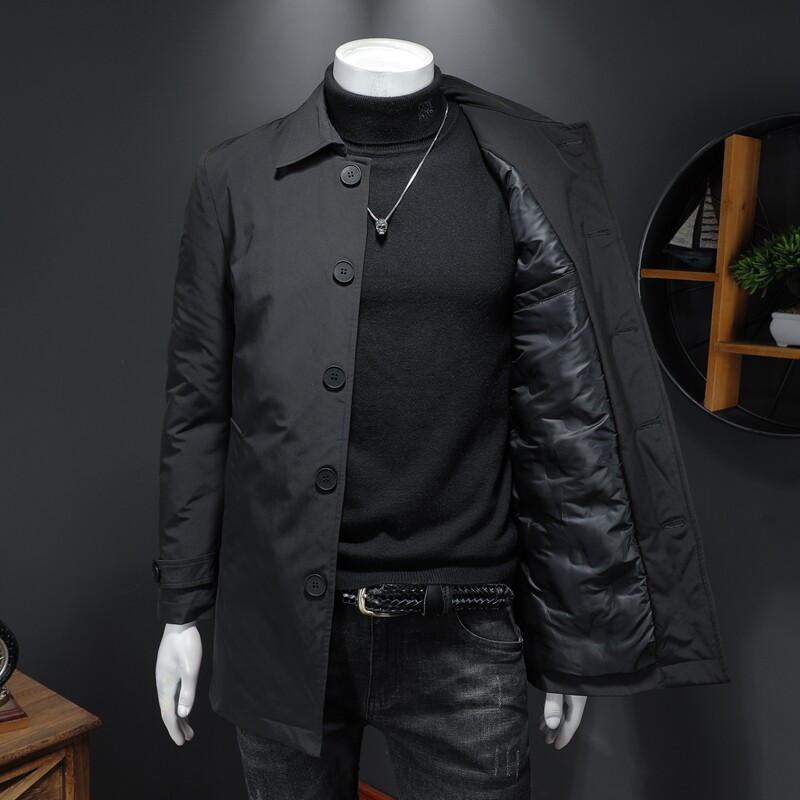 2021秋冬装商务中长款羽绒服男钱塘3029-1977-P260有6XL,男装羽绒服,钱塘6006(原3029)