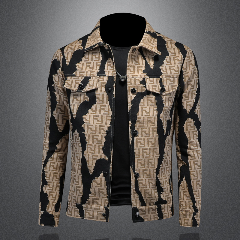 2025年春装新款提花翻领夹克男装6006-8123-P165镂空，商品下架区商品下架区，钱塘6006(原3029)