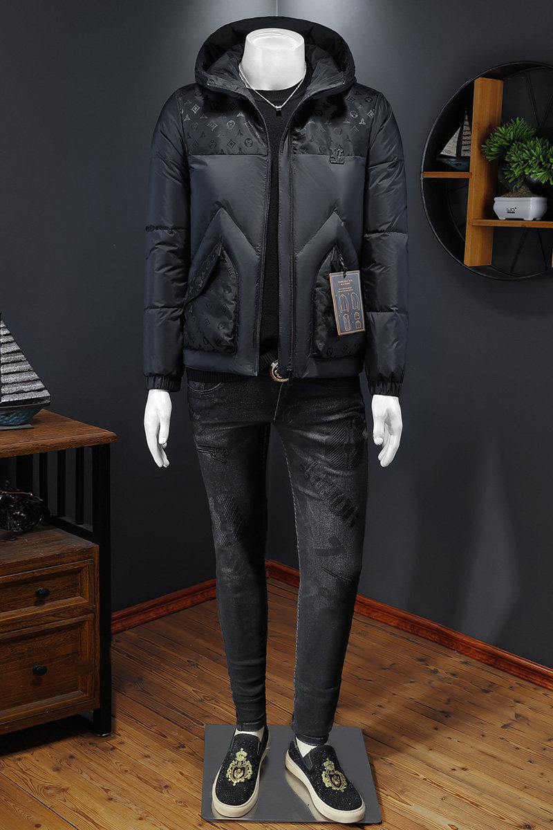 2025秋冬装连帽拼接羽绒服男钱塘6006-23015-P320楼空图,男装羽绒服,钱塘6006(原3029)