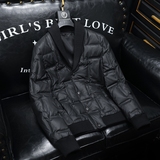 2025秋冬装新款针织领羽绒服男钱塘6006-9107-P285沙发图，男装羽绒服，钱塘6006(原3029)