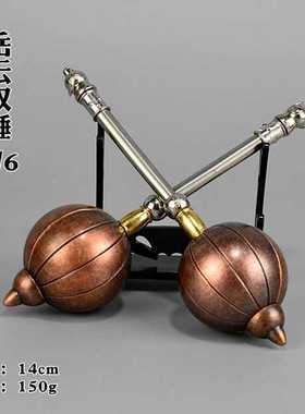 中国古代冷兵器微缩1:6武器模型岳云双锤李元霸千斤锤震天锤大锤