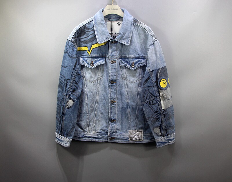 ABLEJEANS牛仔夹克秋季宽松外套