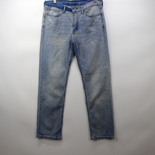 裤 牛仔裤 李家薄型复古水洗百搭青年直筒修身 长裤 春夏新款 男裤 男士