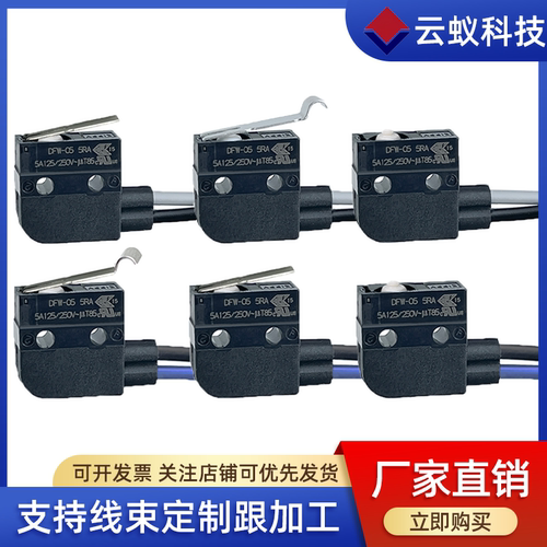 DFW超小型大电流防水微动开关ZMT