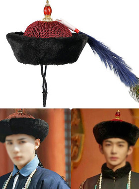 古装摄影古风男帽子四季手工制作