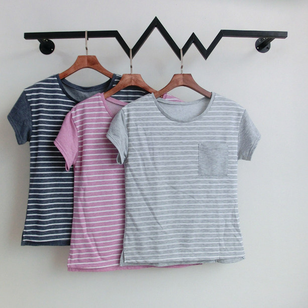 FOREIGN TRADE DAILY ORDER WOMENS SUMMER SOFT GLUTINOUS THIN TERRY SHORT-SLEEVED LOUNGEWEAR TOPS AND PAJAMAS CAN BE MATCHED