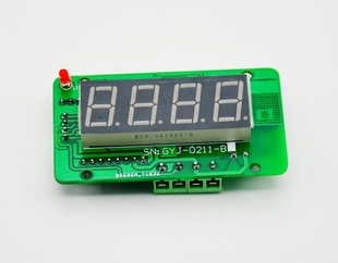 数码 管 GYJ 管显示 RS485通讯控制数码 四位数码 0211 管显示模块