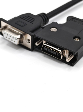 适用三菱E60/E68系统主板SIO接口直接连电脑9针COM口传输线