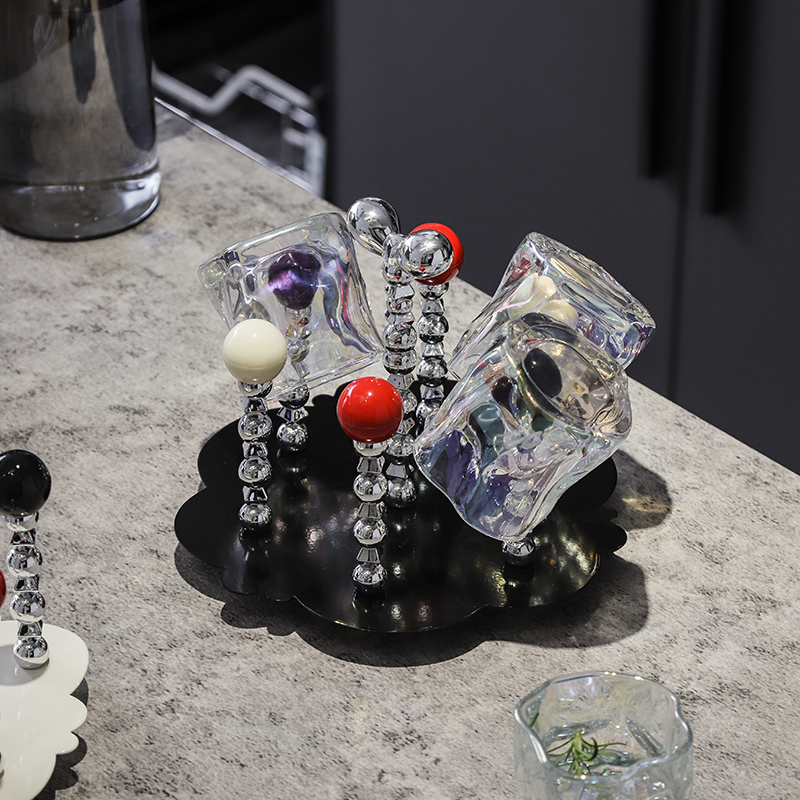 水杯置物架倒挂防尘沥水