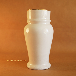 现货Astier de Villatte 法国进口ADV手作Crésus 金边 花瓶