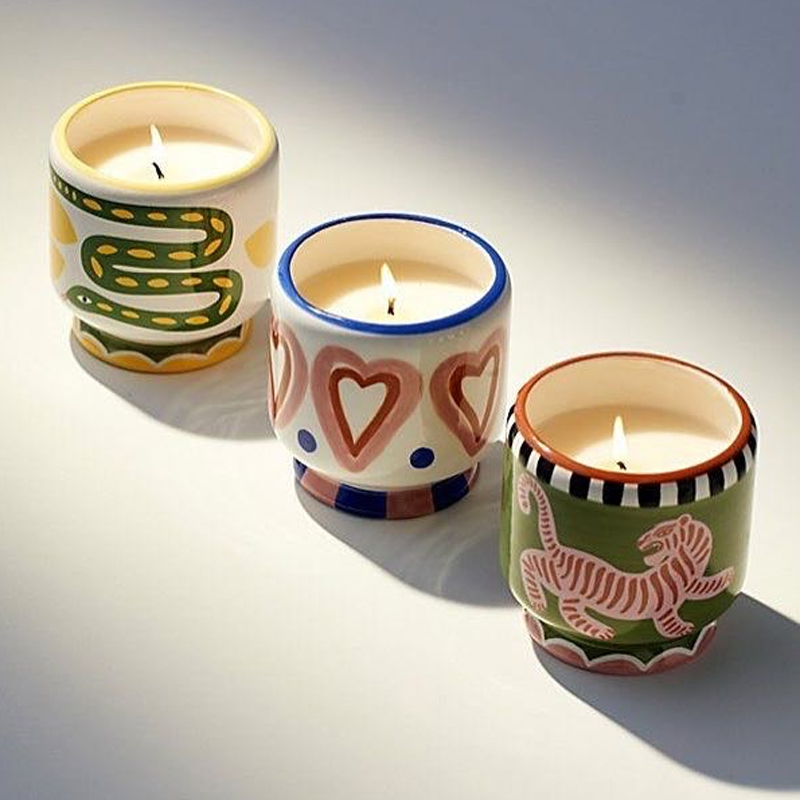 paddywax美国香薰蜡烛Dopo系列 室内家用复古陶瓷杯香氛伴手礼物