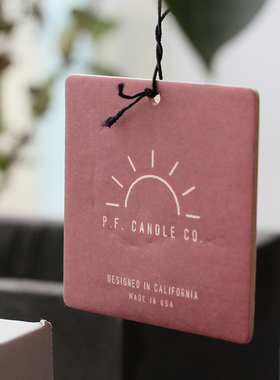 美国P.F. CANDLE CO车载香薰挂牌室内摆件卧室精油香氛pf清舍礼物