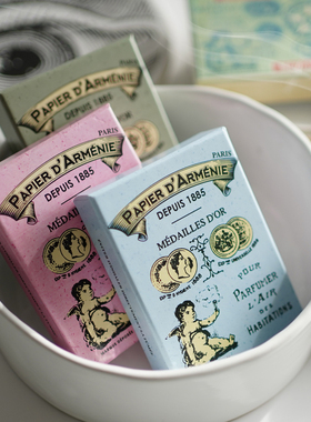 Papier d’Armenie 法国进口香薰纸线香香座沉香家用清舍礼物