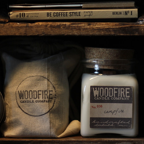 清舍礼物美国原装进口woodfire手工香薰蜡烛家用室内持久安神助眠 - 封面