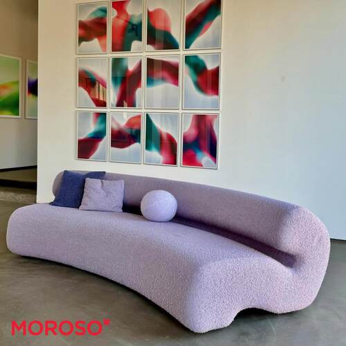 moroso Gruuve沙发 卷曲艺术