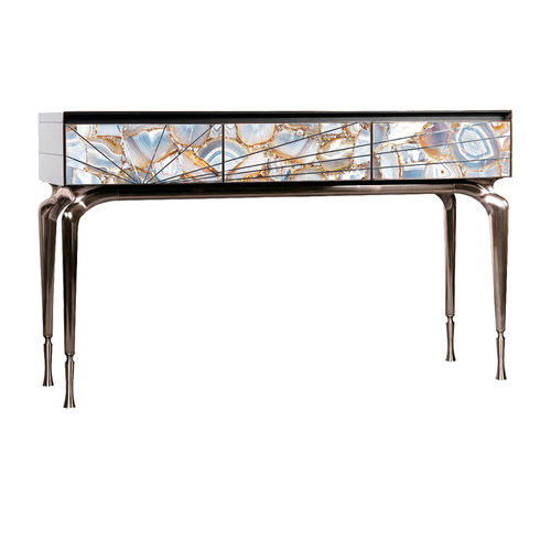 精选轻奢玛瑙玄关柜源头工厂