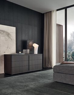 Poliform餐边柜茶水柜轻奢酒柜柜子家用简约储物靠墙意式极简