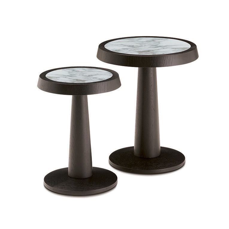 Poliform小圆桌茶几简约边几沙发角几