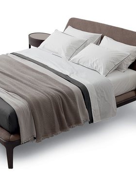 Poliform床双人床实木床意大利高端定制品牌设计师推荐工厂直销