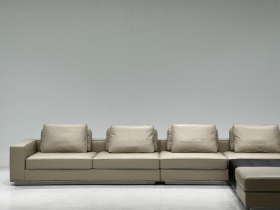 新年客厅C位换新｜钢琴键沙发开箱！||品牌：Minotti