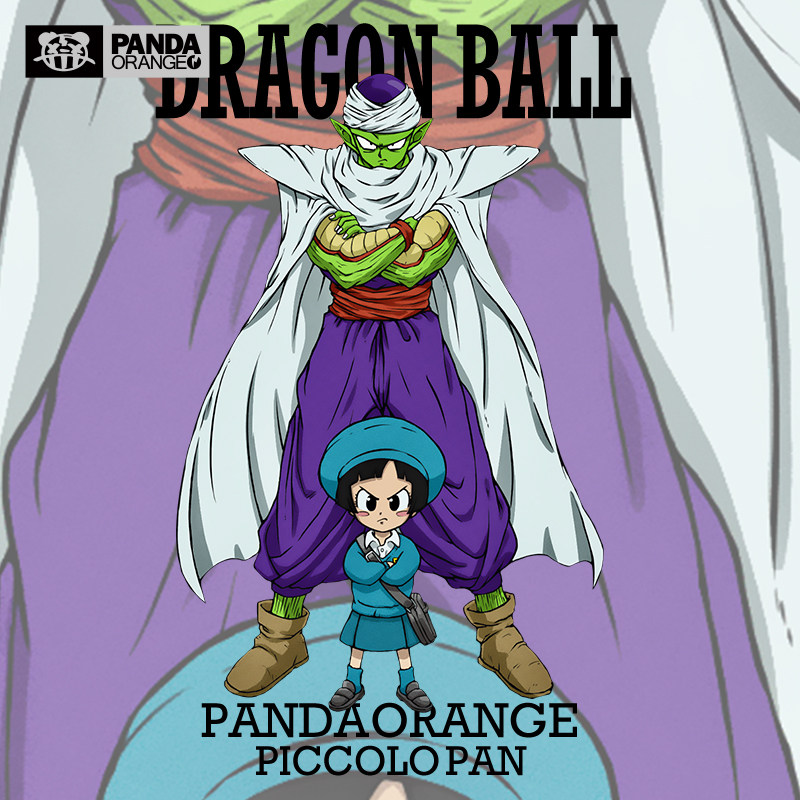 七龙珠联名t恤卡通比克小芳动漫画夏季百搭学生ins潮牌情侣装卫衣