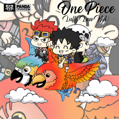 海贼王联名t恤卡通动漫画路飞罗基德鸟ins周边学生情侣装卫衣百搭