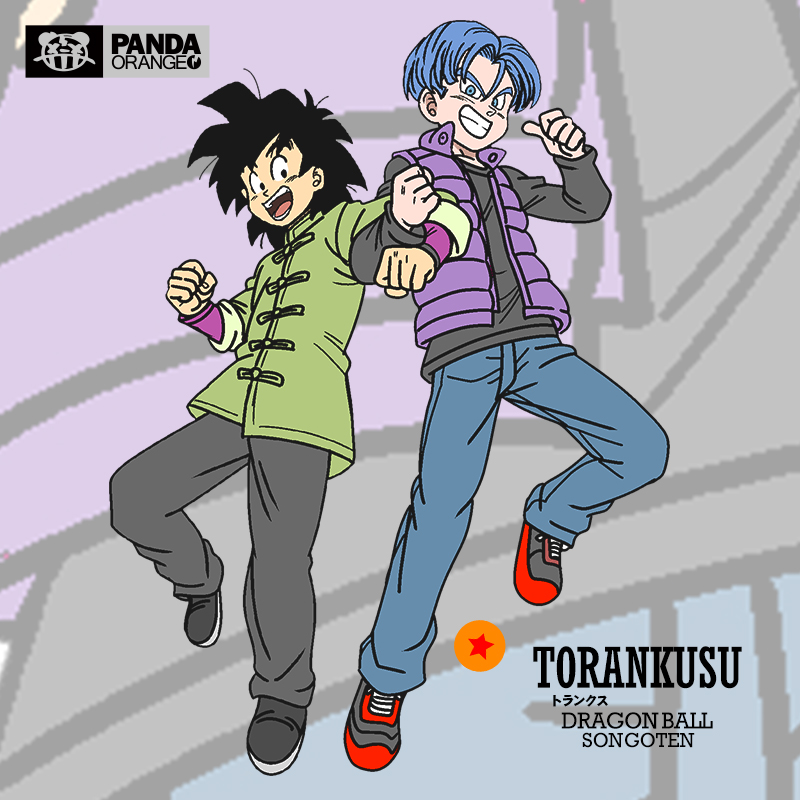 七龙珠联名t恤卡通动漫画悟天特兰克斯周边新款学生情侣装卫衣潮